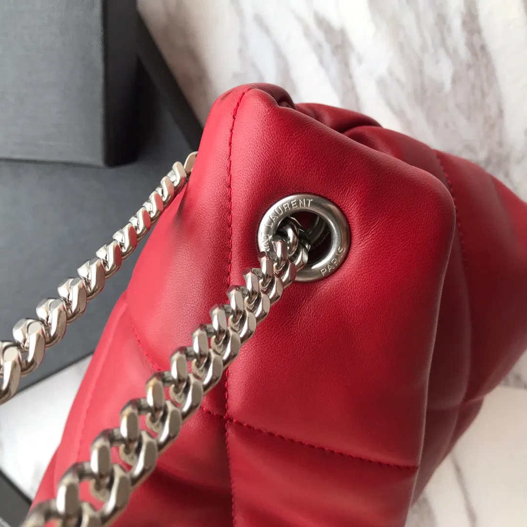 PUFFER MEDIUM BAG IN QUILTED LAMBSKIN — image 6