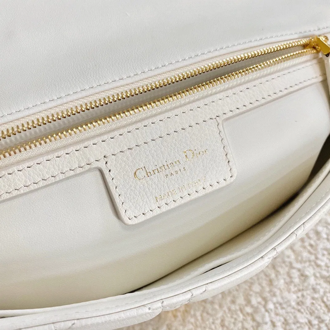 Dior Caro Large Bag in White — image 4