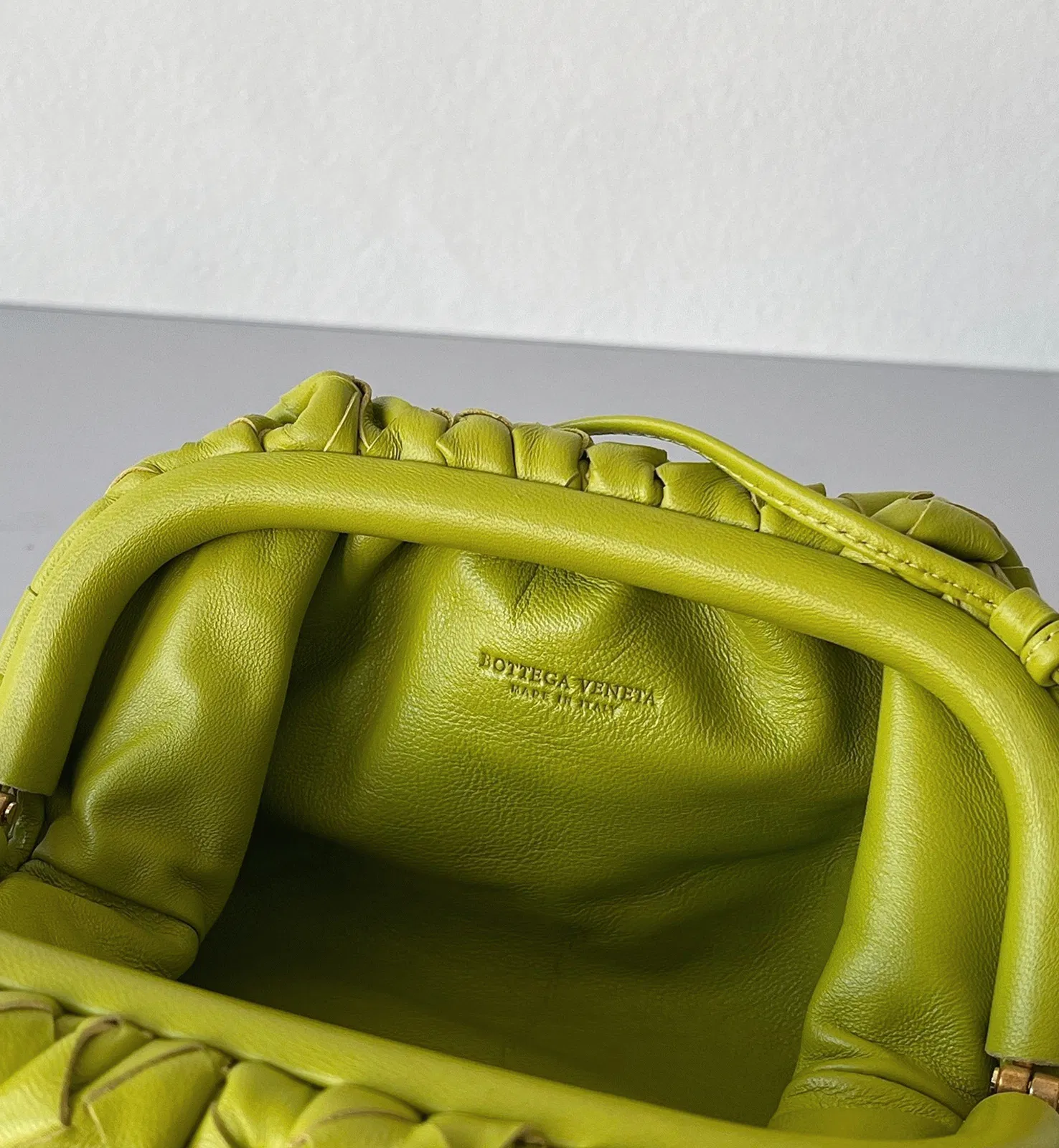Bottega Veneta Mini Pouch with Strap Kiwi — image 4