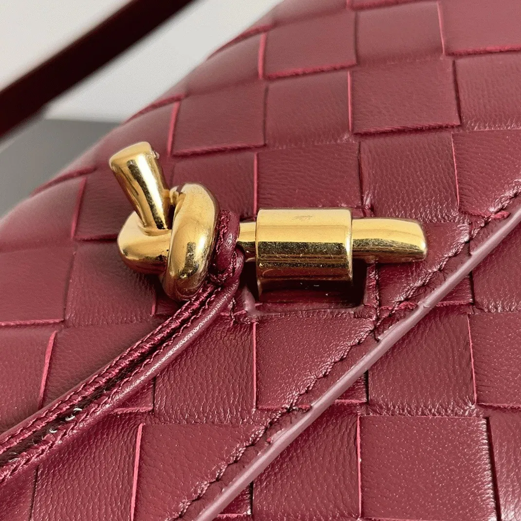 Bottega Veneta Mini Andiamo Cross-Body Bag Barolo — image 7