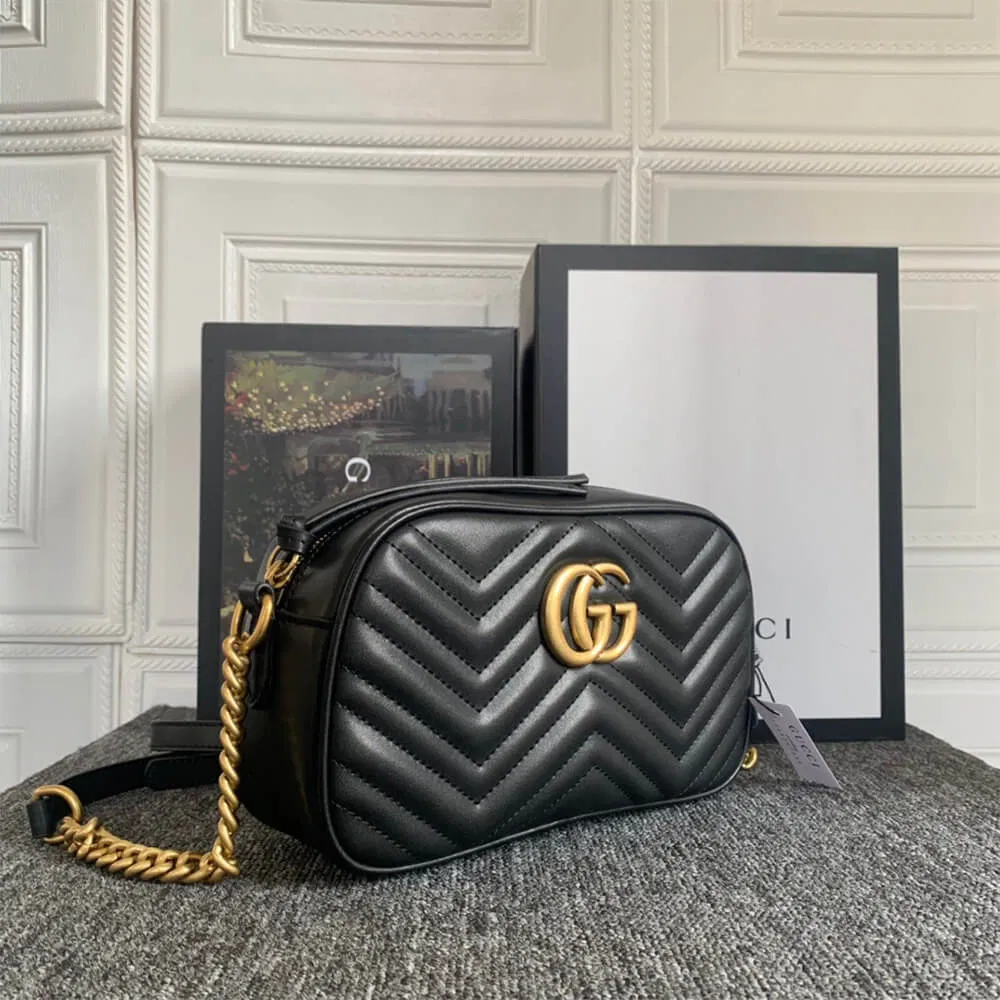 GG Marmont small matelasse shoulder bag — image 2