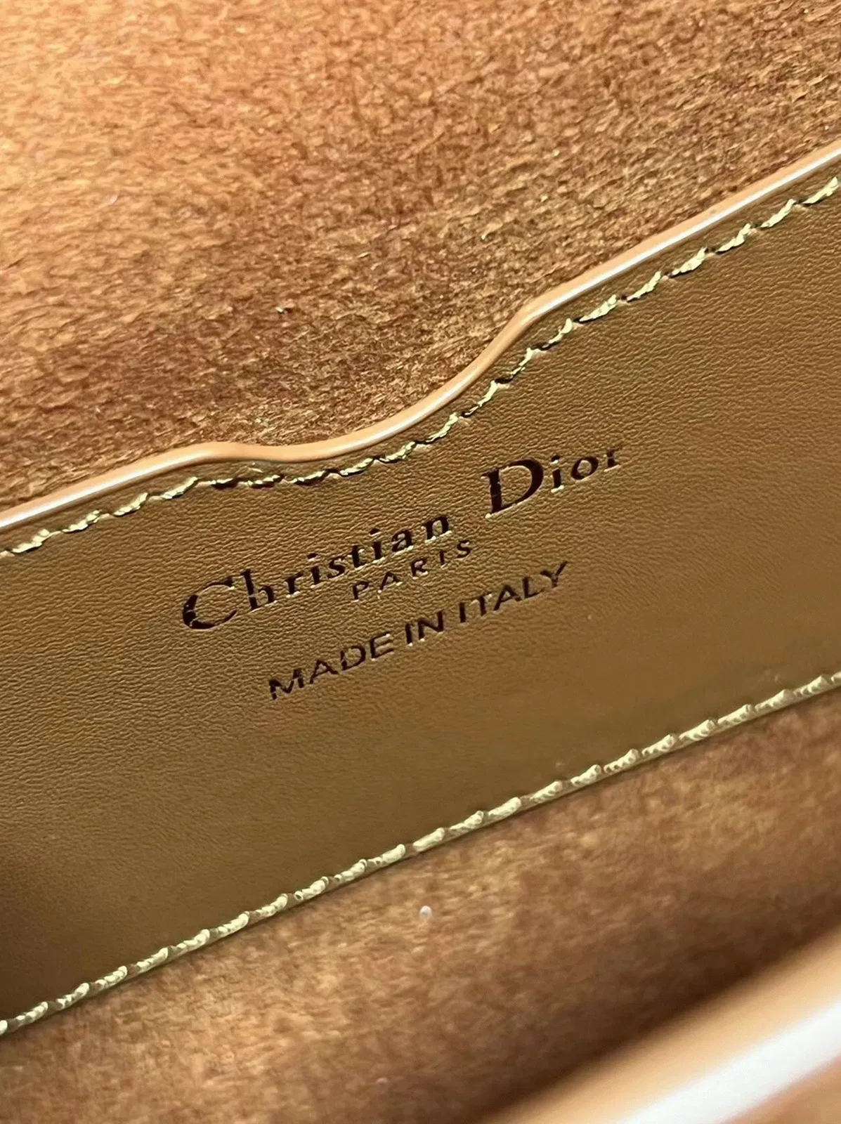 Dior Bobby Frame Bag Knockoff in Brown — image 3