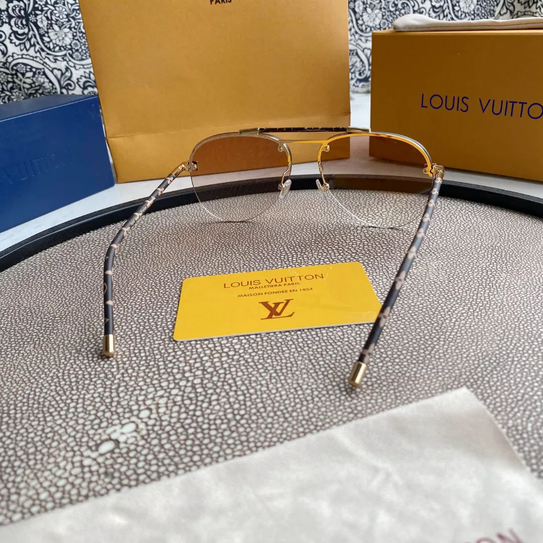 Pink Gradiant Monogram Stem Aviators — image 8