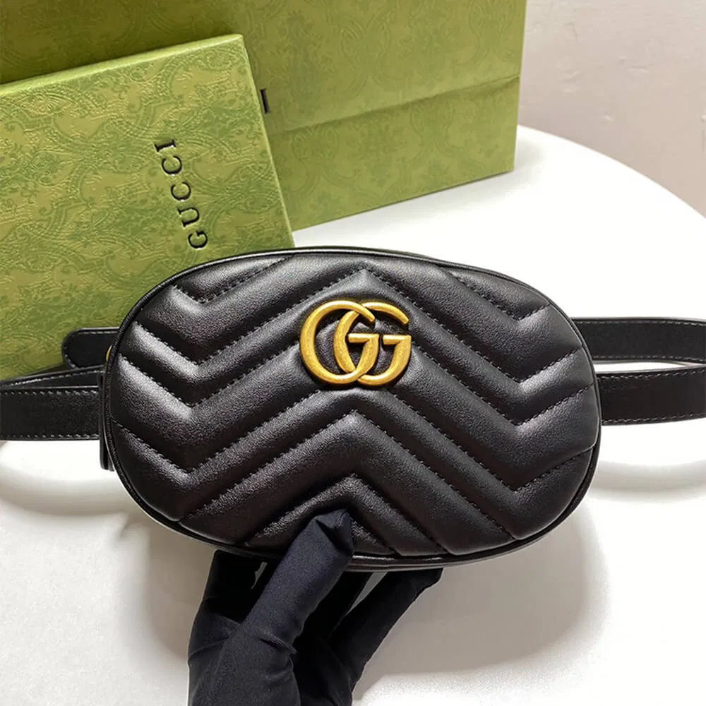 GG Marmont Quilted Leather Belt Bag — image 3
