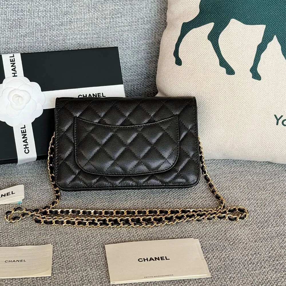 Chanel classic chain wallet — image 2