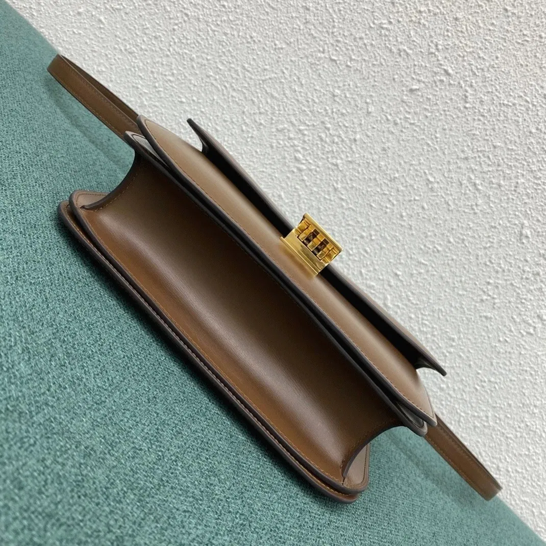 Top Quality Celine Classic Box Medium Bag In Camel — image 11