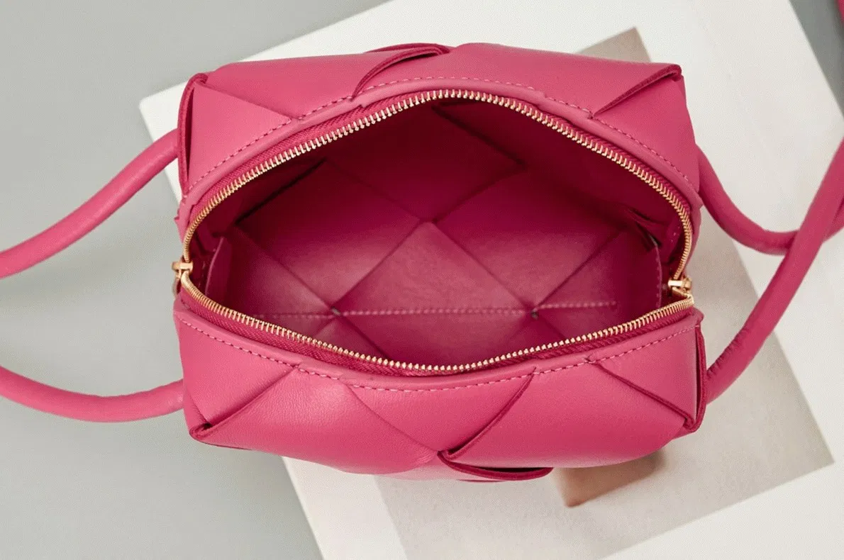 Bottega Veneta Mini Cassette Camera Bag Cranberry — image 10
