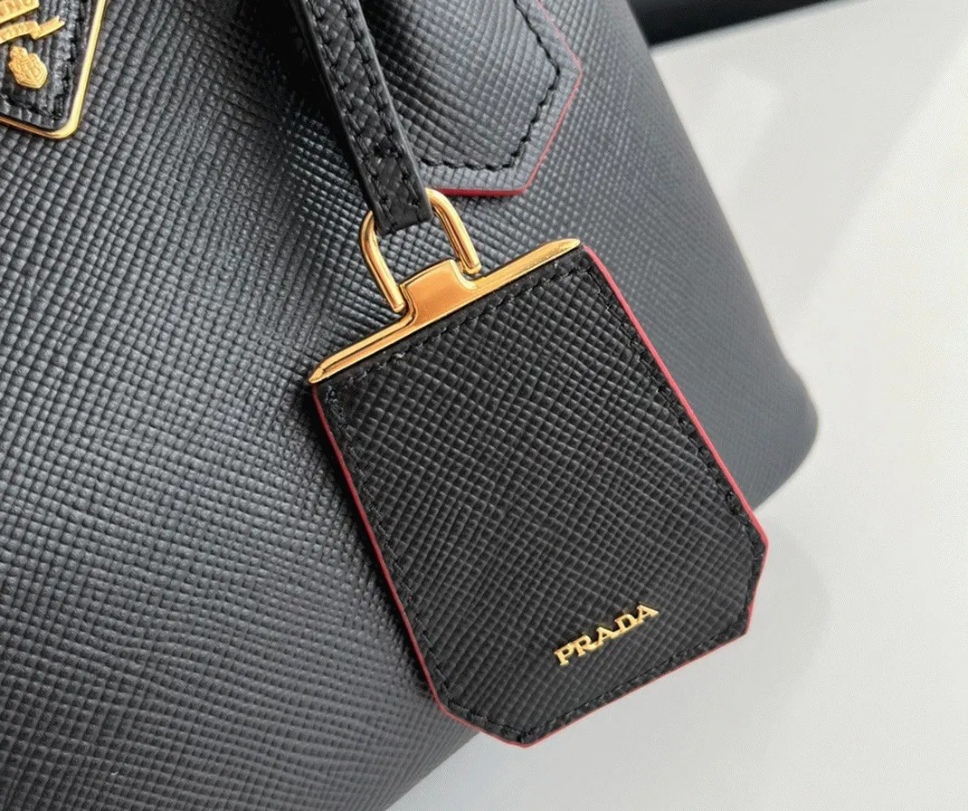Black Prada Double Mini Bag — image 8