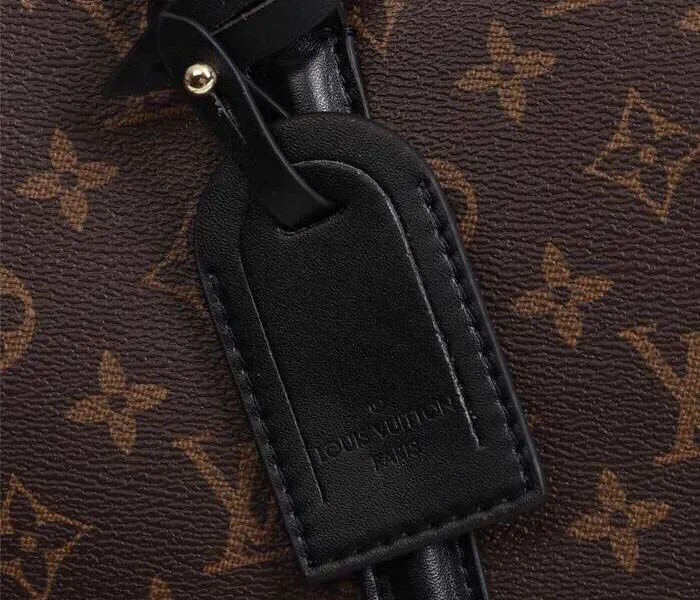 Louis Vuitton Monogram Canvas Soufflot MM Bag In Black — image 9