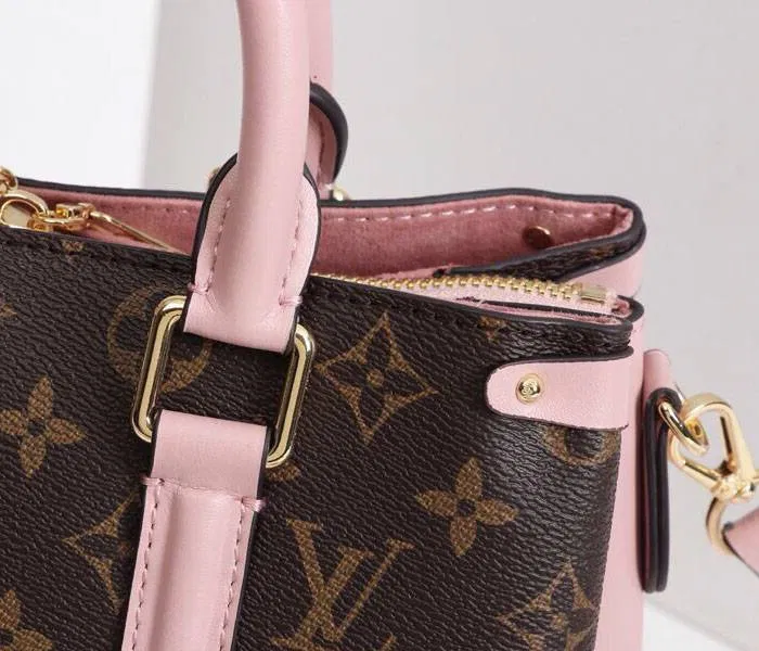 Louis Vuitton Monogram Canvas Soufflot BB Bag In Peach — image 7