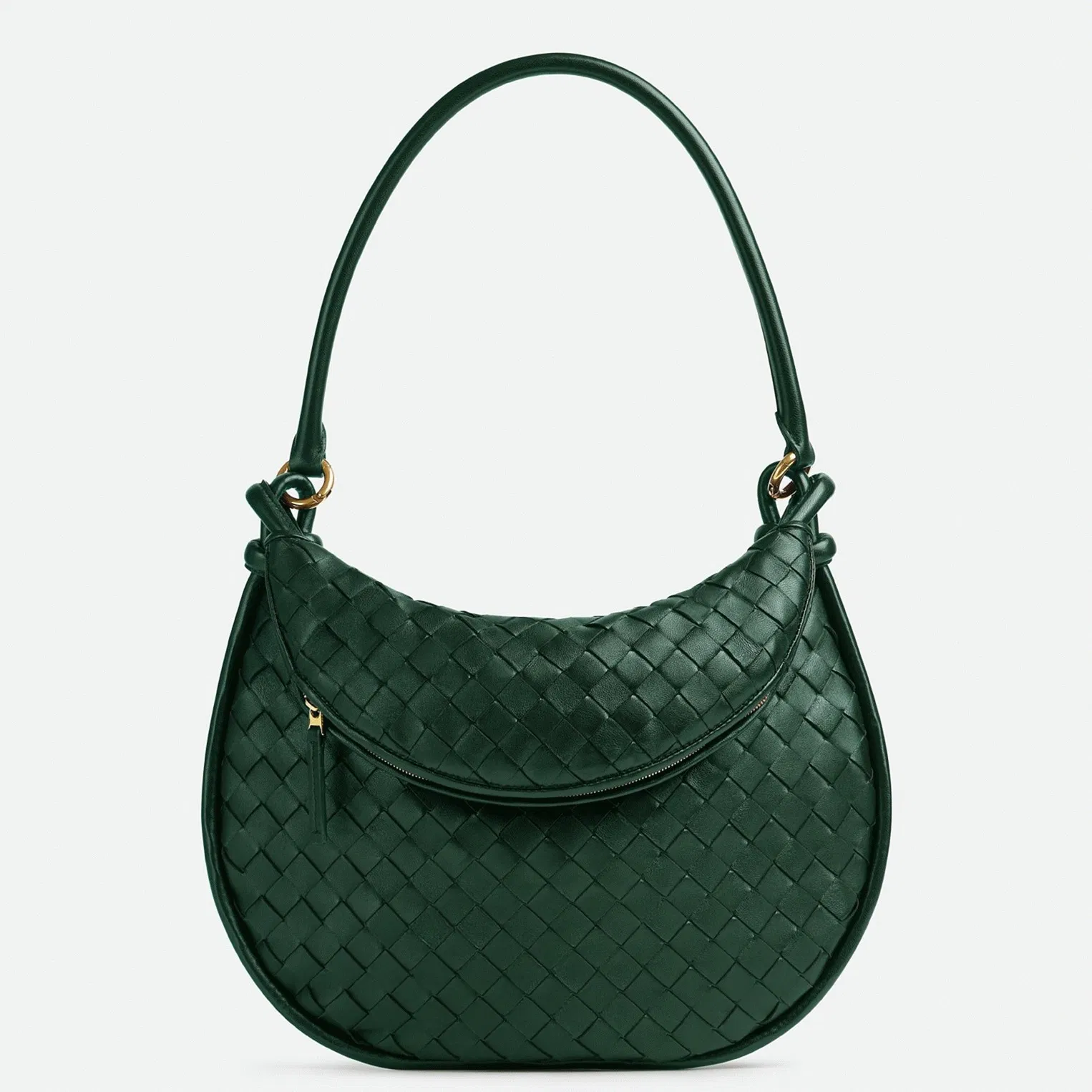 Bottega Veneta Gemelli Medium Bag Emerald Green