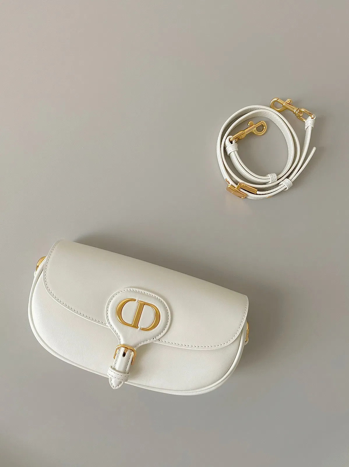 Dior Bobby East-West Bag in White — image 3