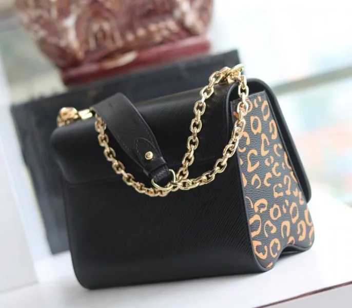 Louis Vuitton Epi Leather Jungle Edition Twist MM Bag In Black — image 4