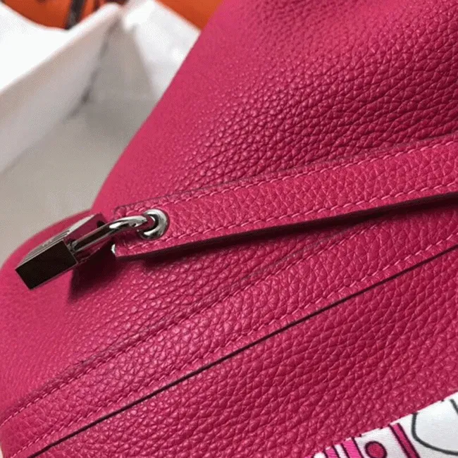 Peach knockoff Hermes Picotin Lock 18cm handbag — image 2
