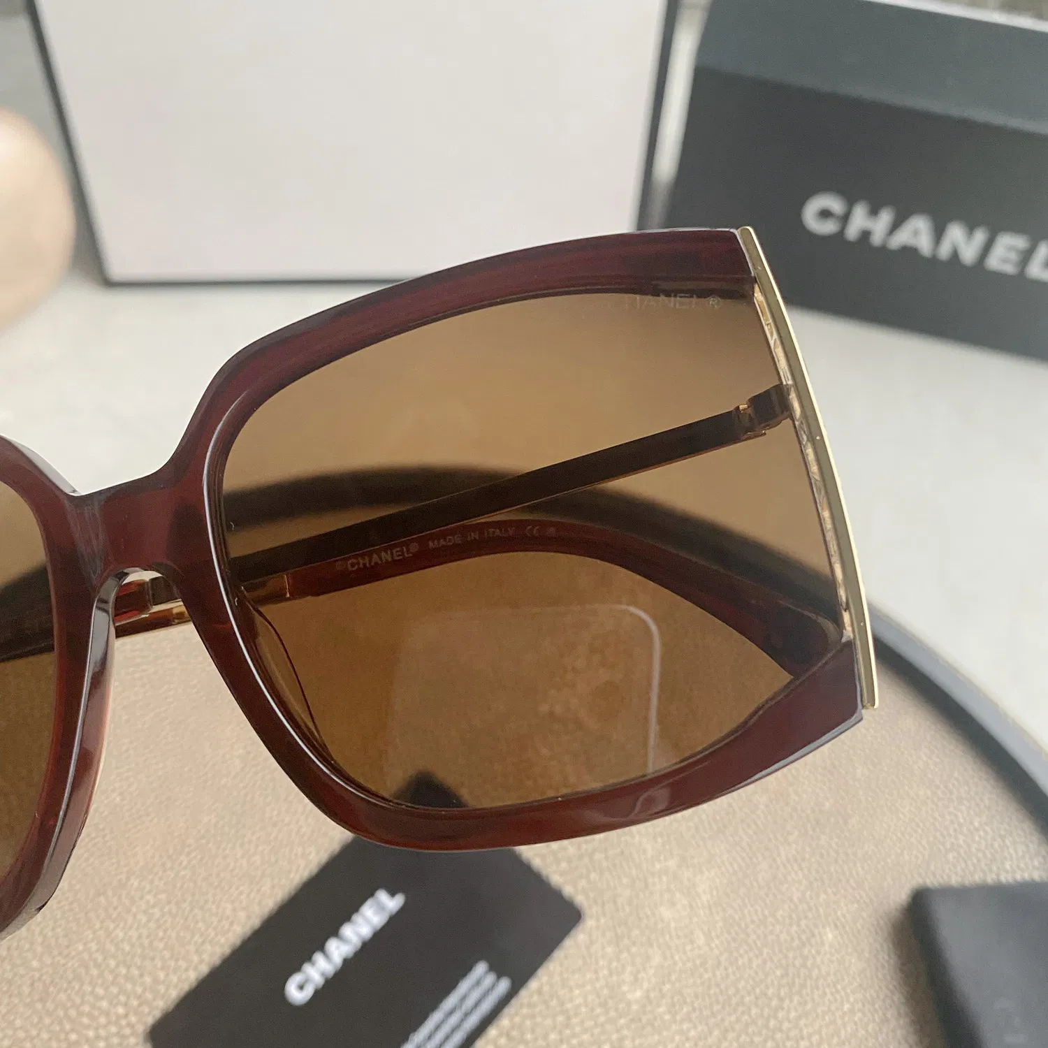 Vintage chanel sunglasses — image 4