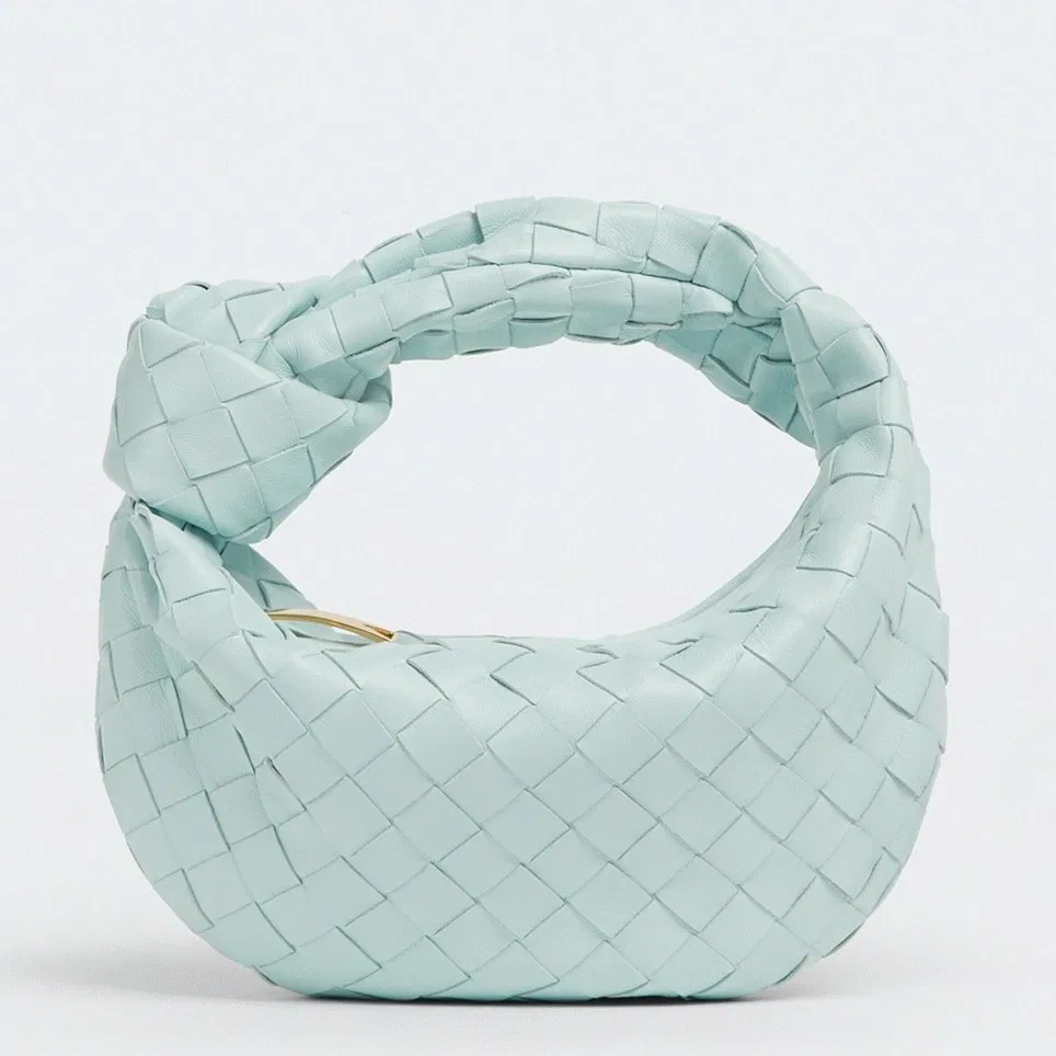 Bottega Veneta BV Jodie Mini Bag Teal Washed