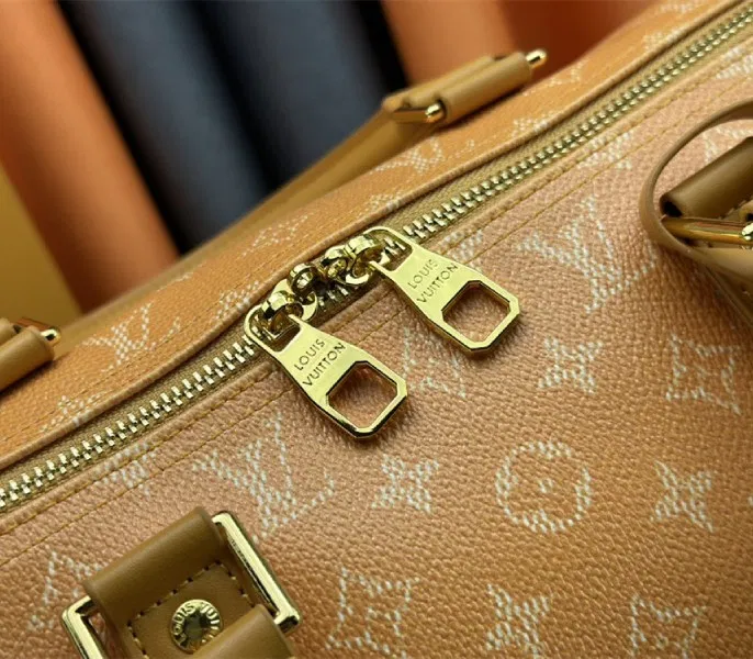Louis Vuitton Monogram Heritage Canvas Keepall Bandouliere 45 In Yellow — image 8