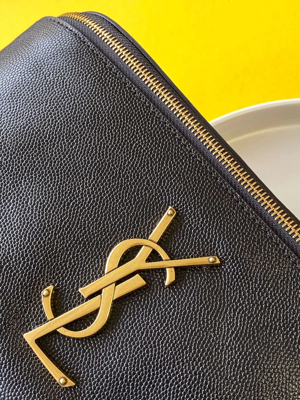 Luxury Handbag 03 Classic Monogram Belt Bag in Grain Embossed Leather — image 7