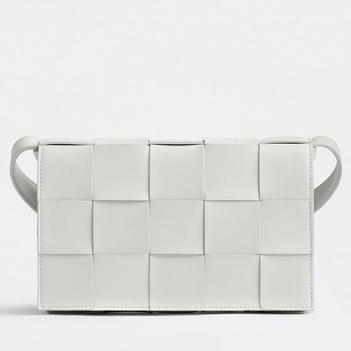 Top Quality Bottega Veneta Cassett Bag In White