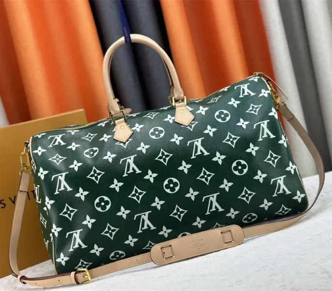 Louis Vuitton Speedy P9 Bandouliere 50 Bag In Green — image 3