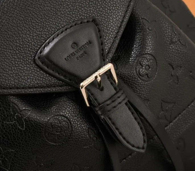 Louis Vuitton Monogram Empreinte Leather Montsouris PM Backpack In Black — image 6