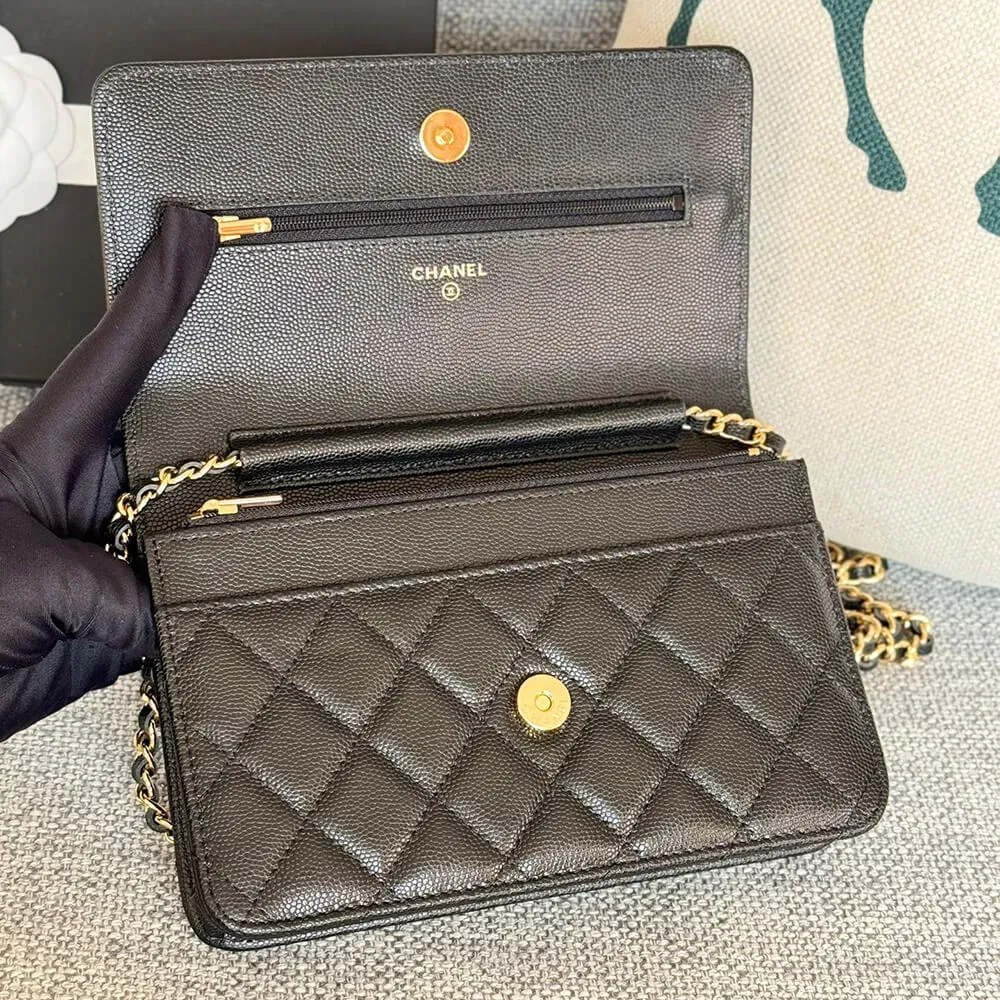 Chanel classic chain wallet — image 3