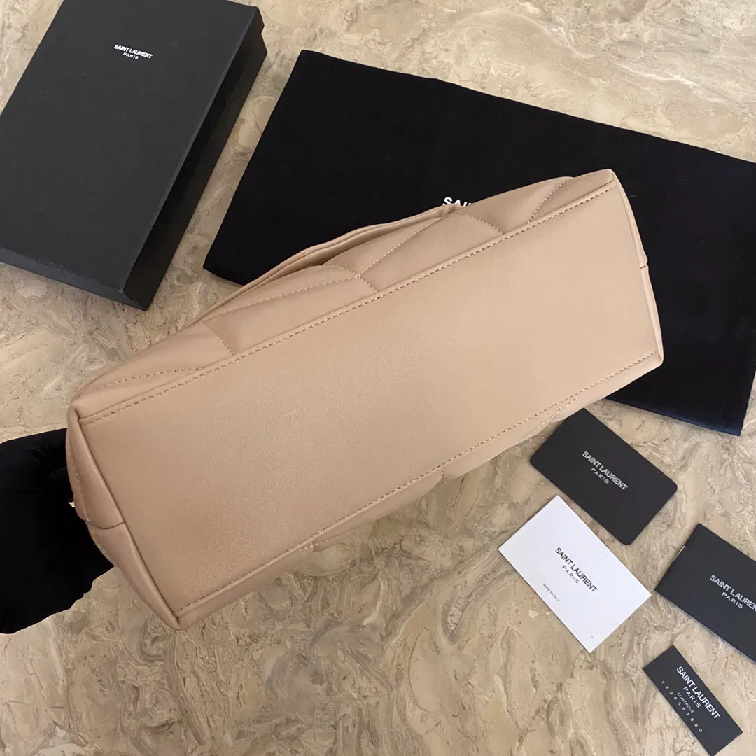 PUFFER MEDIUM BAG IN QUILTED LAMBSKIN — image 6