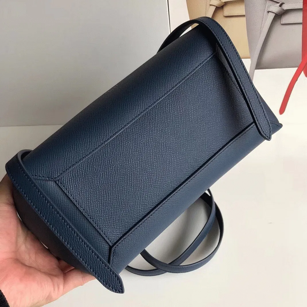 Celine Micro Belt Bag Knockoff in Navy Blue — image 8
