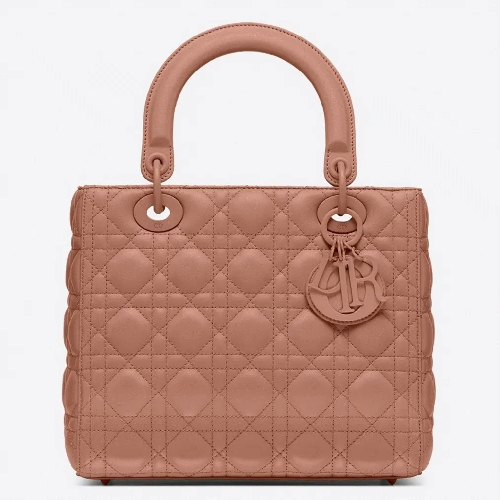 Dior Lady Dior Medium Bag in Blush
