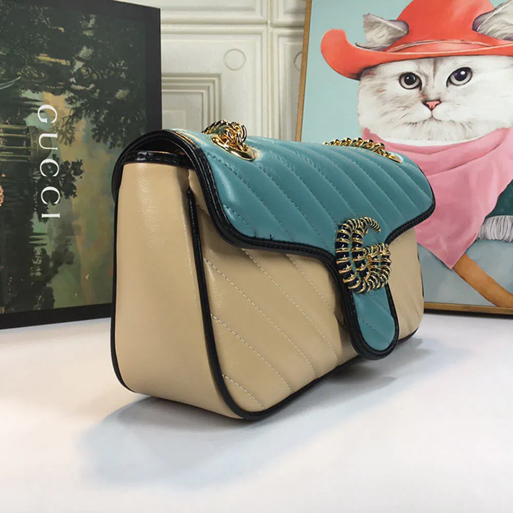 GG Marmont small matelasse shoulder bag — image 2