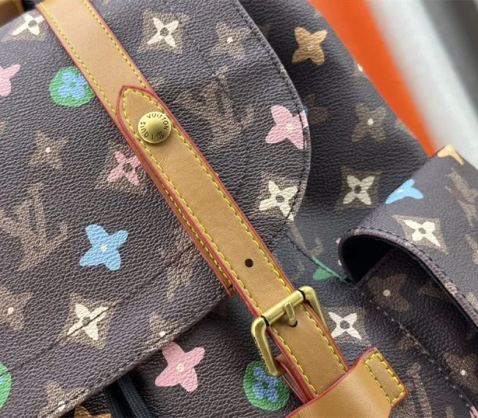 Louis Vuitton Monogram Craggy Christopher MM Backpack In Chocolate — image 9