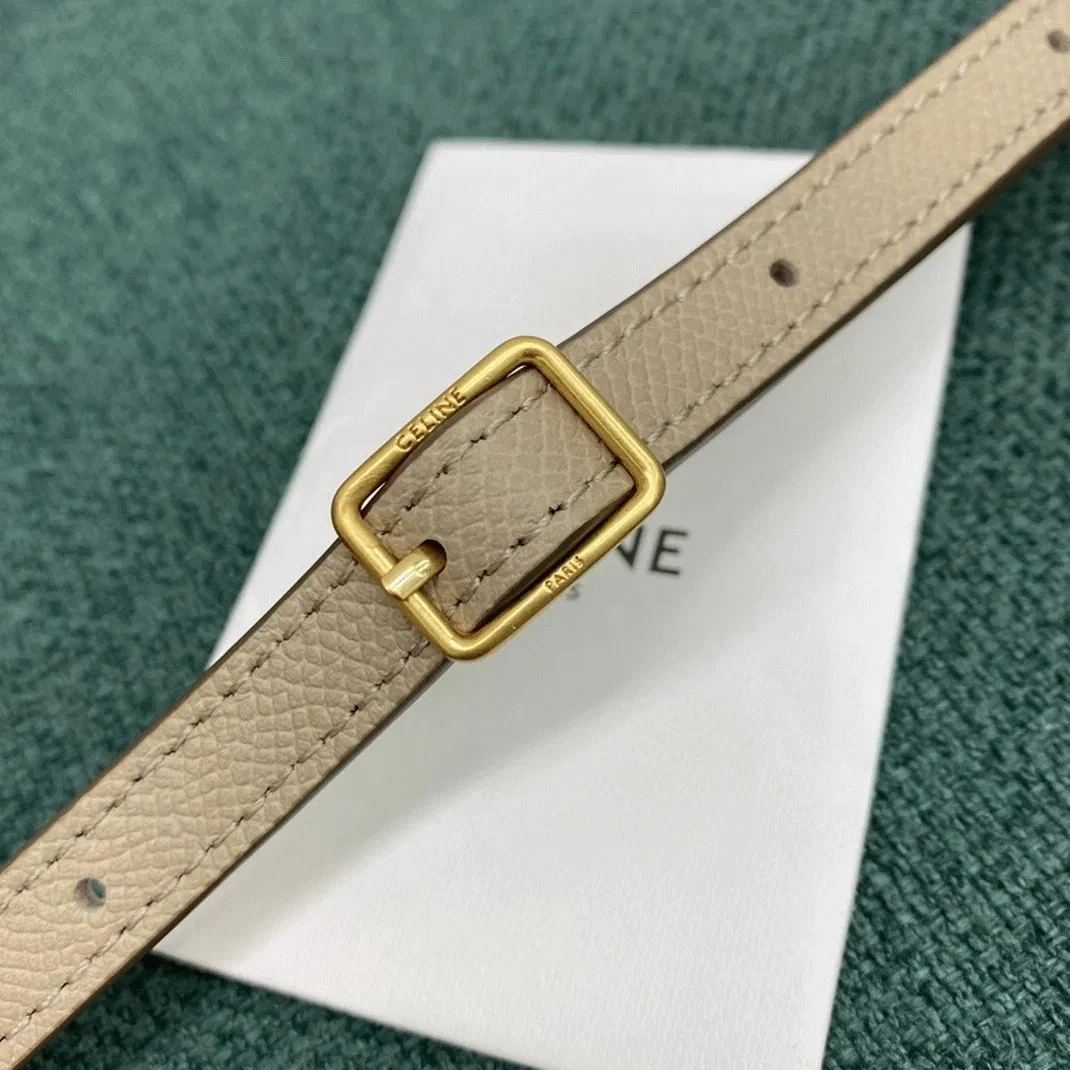 Celine Belt Nano Bag Knockoff in Light Beige — image 11