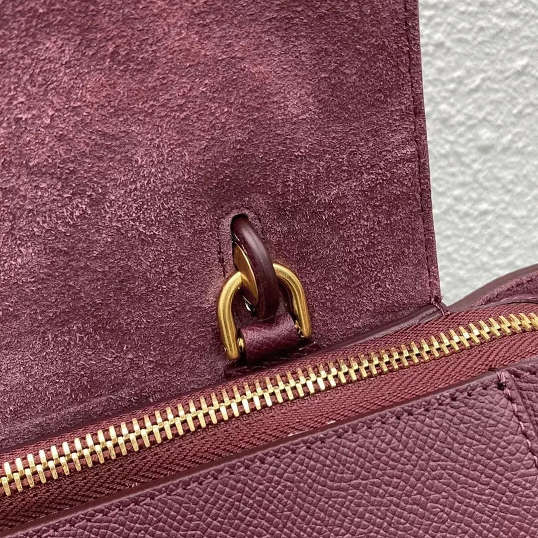 Celine Micro Belt Bag Knockoff in Bordeaux — image 5