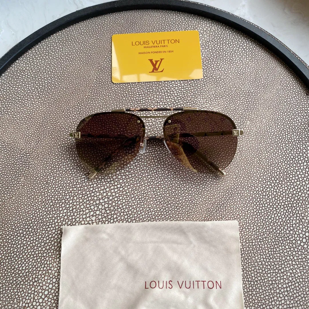 LOUIS VUITTON CLOCKWISE CANVAS SUNGLASSES