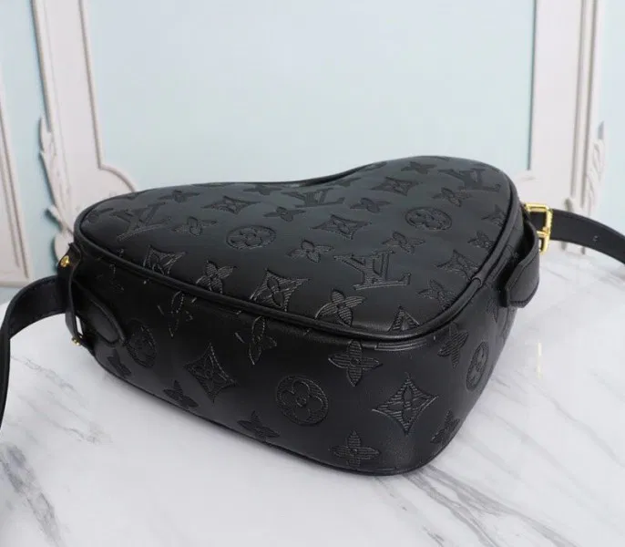 Louis Vuitton Monogram Empreinte Game On Coeur Bag In Black — image 3