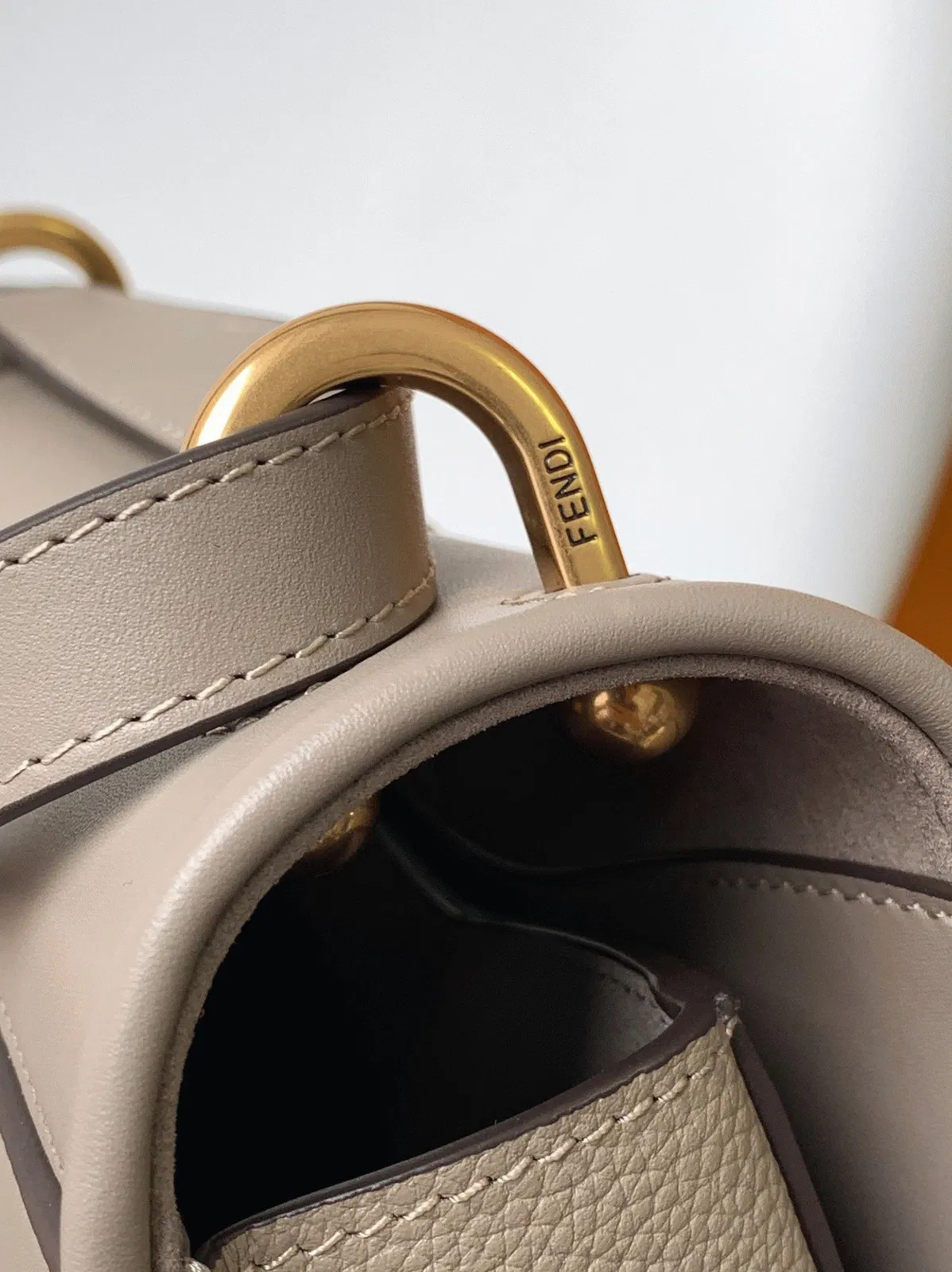 Top Quality Fendi C’mon Medium Bag in Grey — image 6