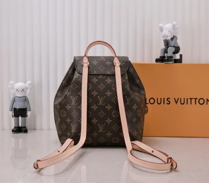 Louis Vuitton Monogram Canvas Montsouris PM Backpack — image 3