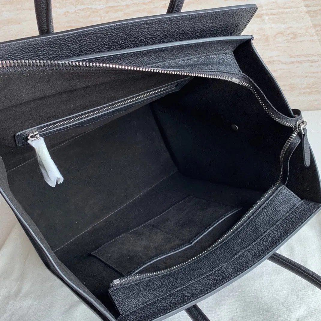 Celine Mini Luggage Tote Bag in Black — image 8