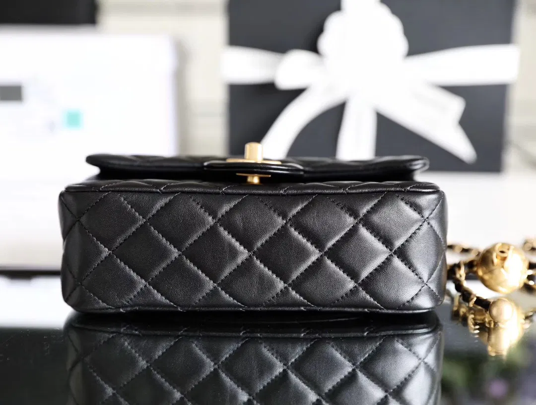 Chanel classic flap mini with golden ball โ image 8