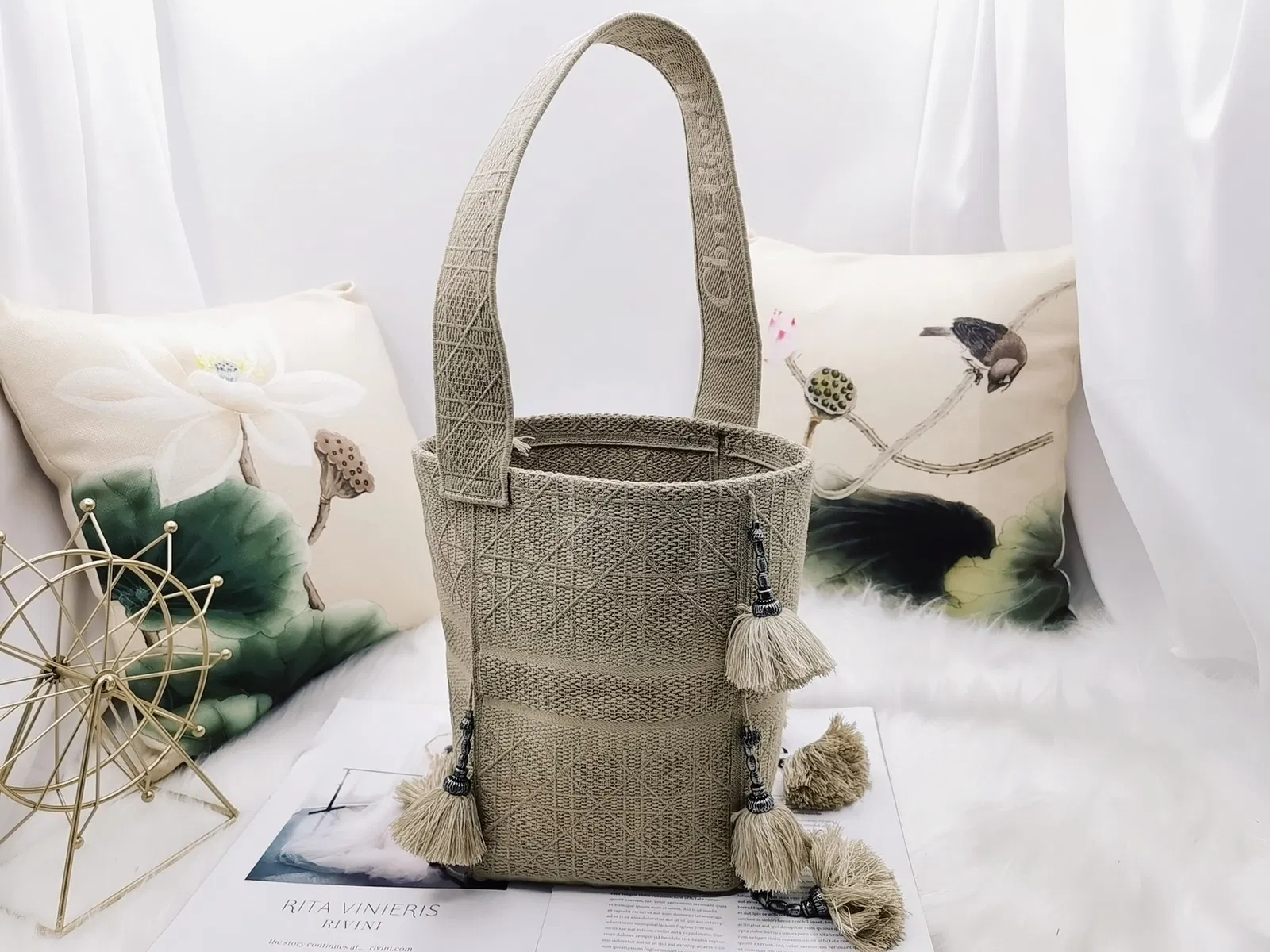 Dior bubble paisley print Bucket — image 2