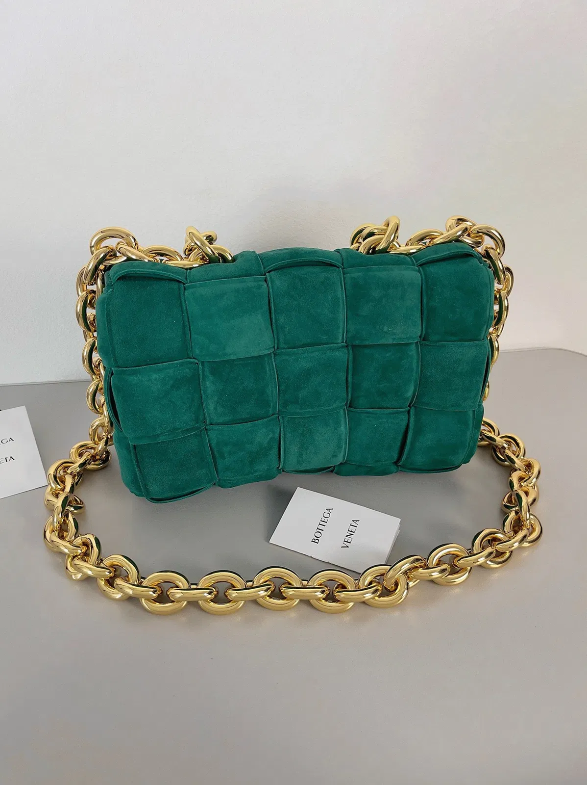 Top Quality Bottega Veneta Chain Cassette Bag In Green — image 9