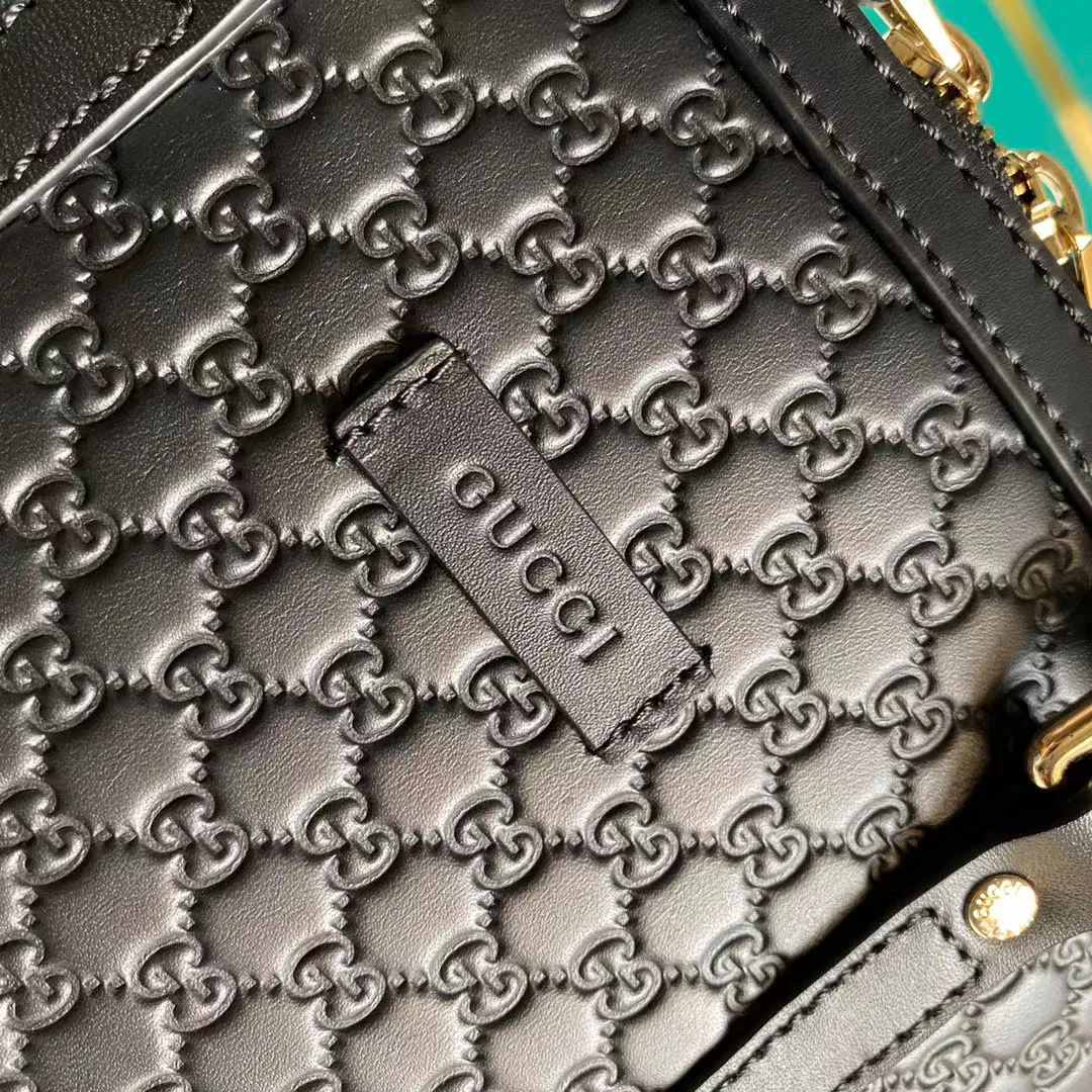 GUCCI Micro GG Leather Mini Dome Crossbody Bag — image 5