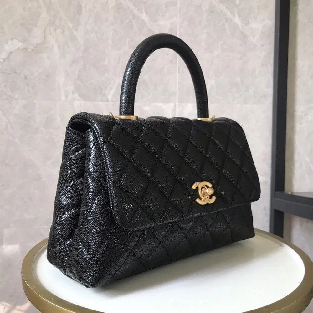 Chanel Coco handle flap shoulder bag PM — image 4