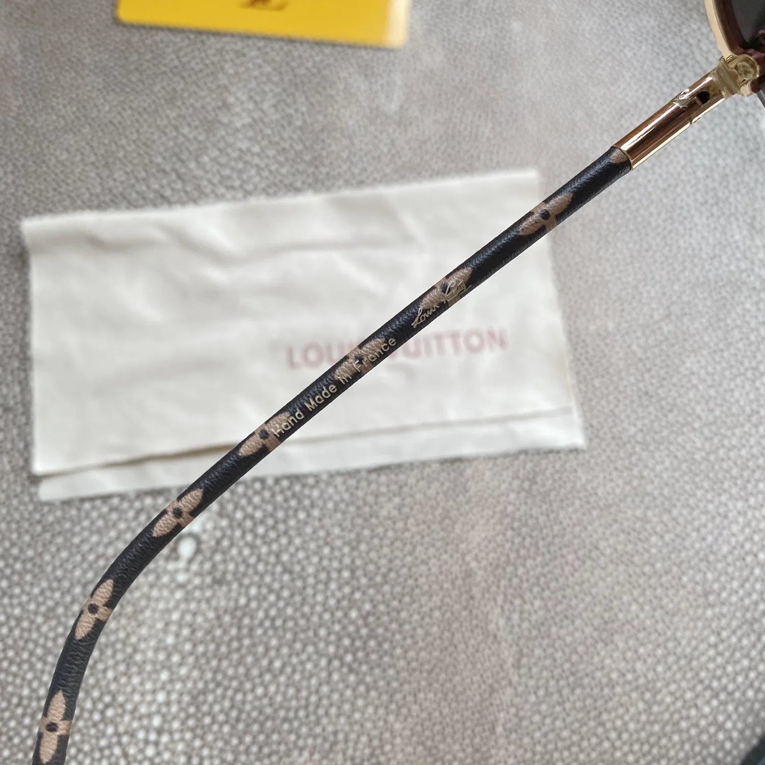 LOUIS VUITTON CLOCKWISE CANVAS SUNGLASSES — image 3
