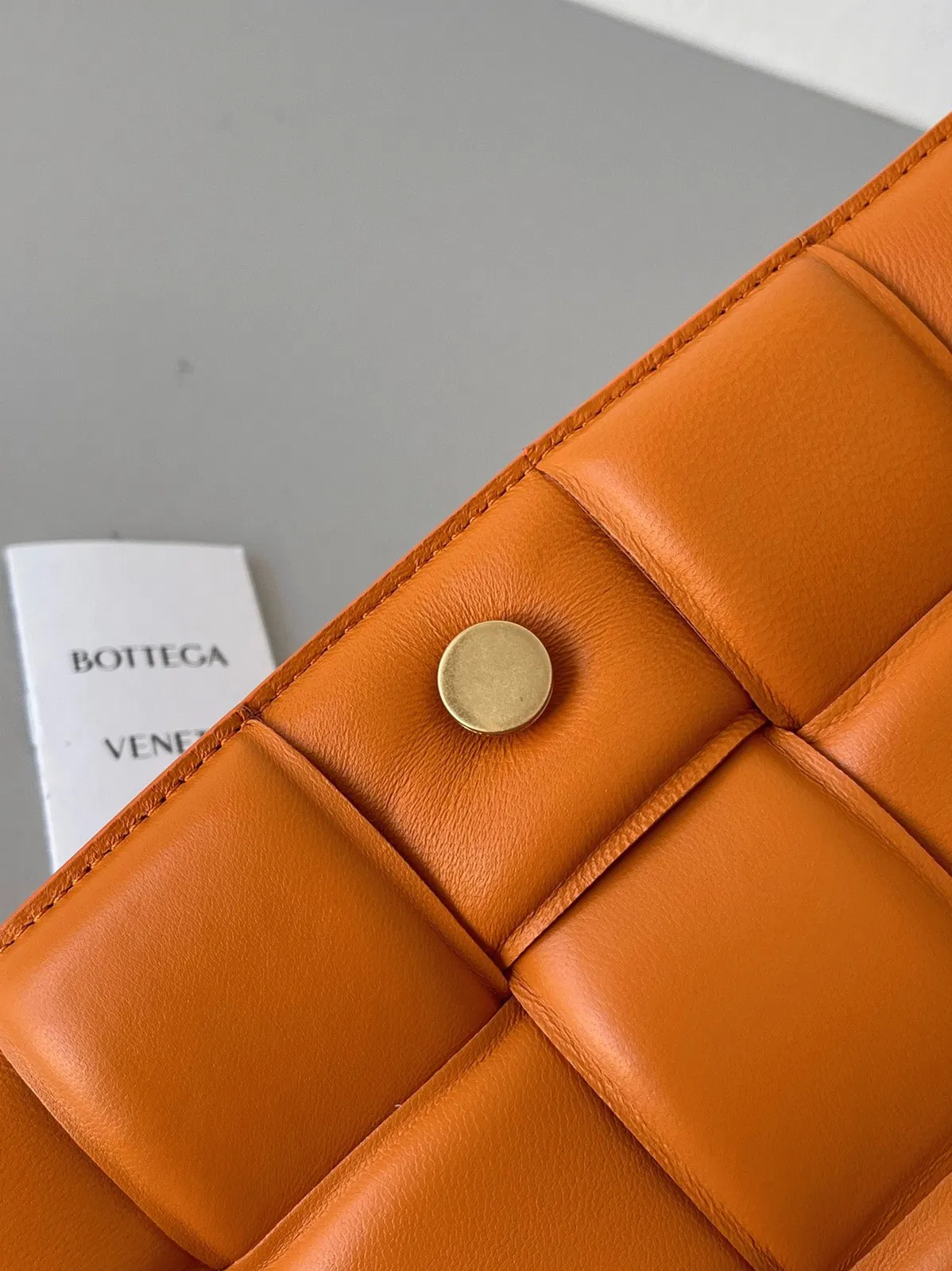 Top Quality Bottega Veneta Padded Cassette Bag In Orange — image 9