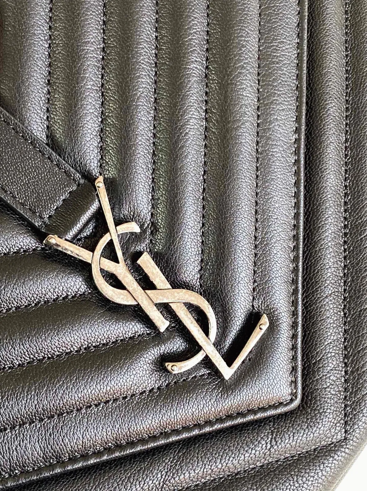 Saint Laurent College Large Chain Bag Noir — image 9