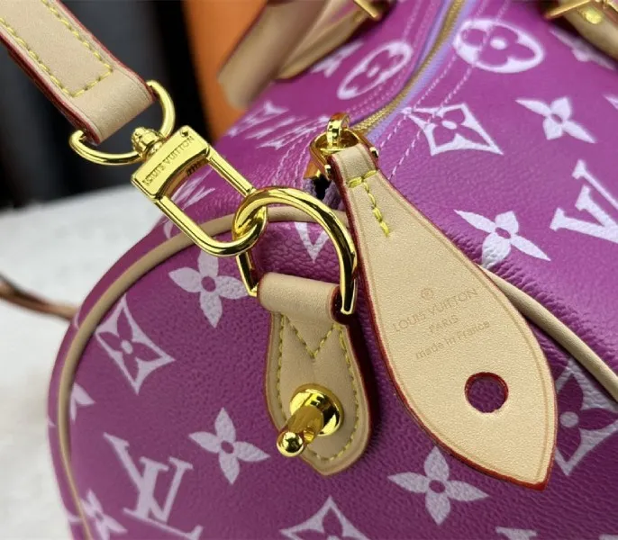 Louis Vuitton Speedy P9 Bandouliere 40 Bag In Pink Purple — image 9
