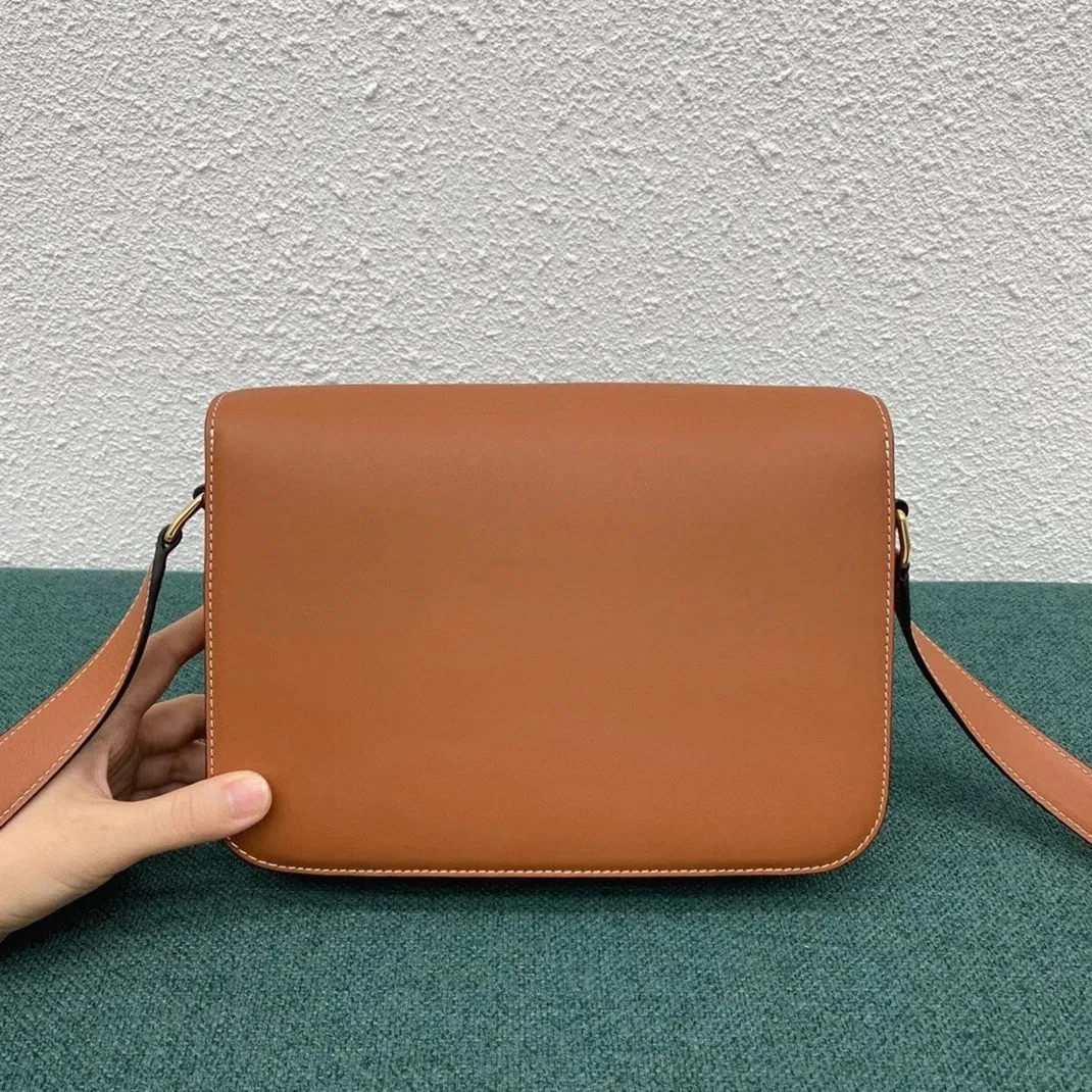 Top Quality Celine Triomphe Medium Bag In Brown — image 13