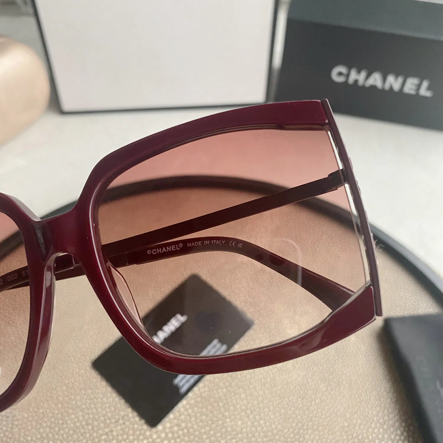 Vintage chanel sunglasses — image 4