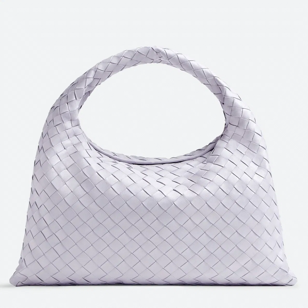 Bottega Veneta Small Hop Bag Oyster